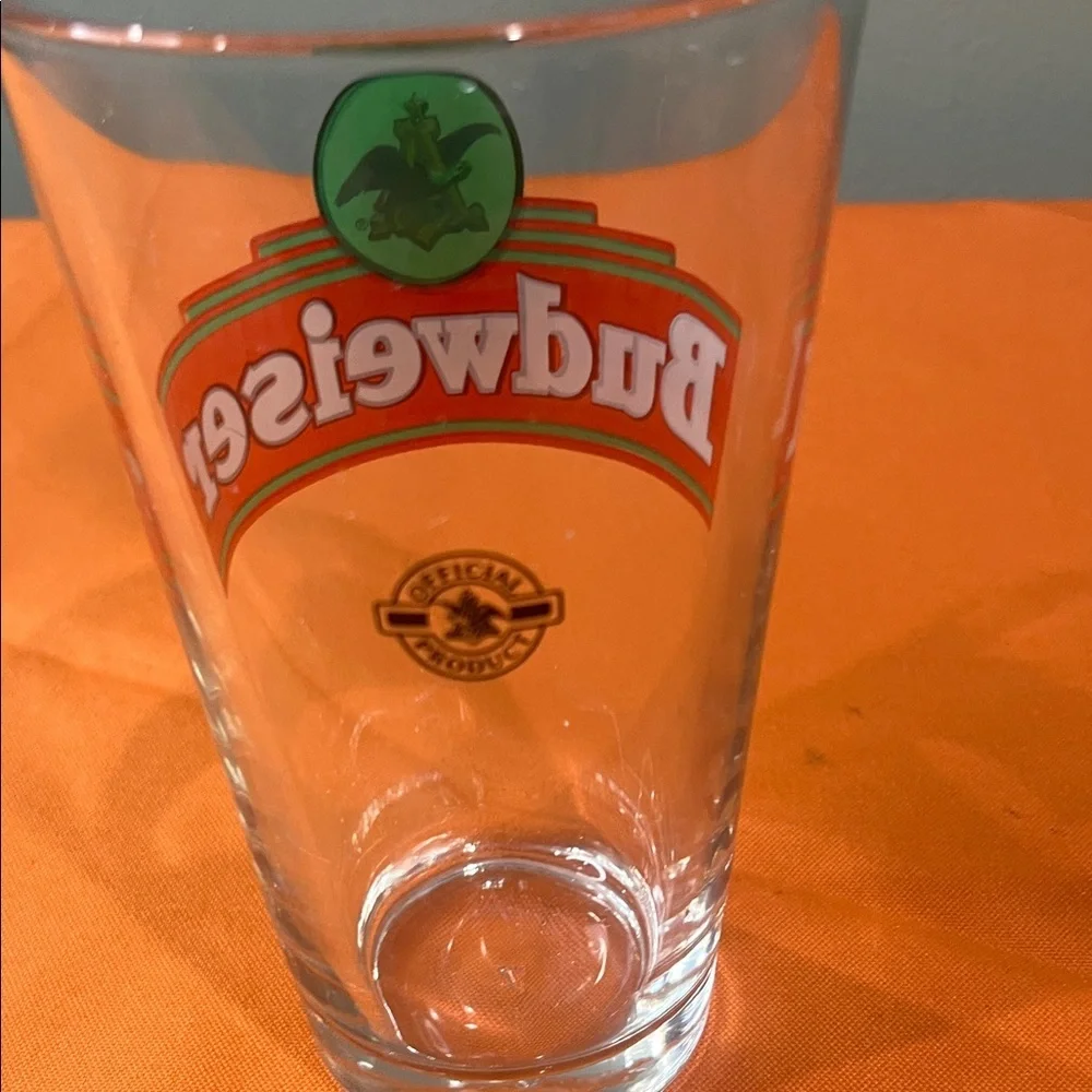 6/$25 ⚡️Budweiser Pint Glass